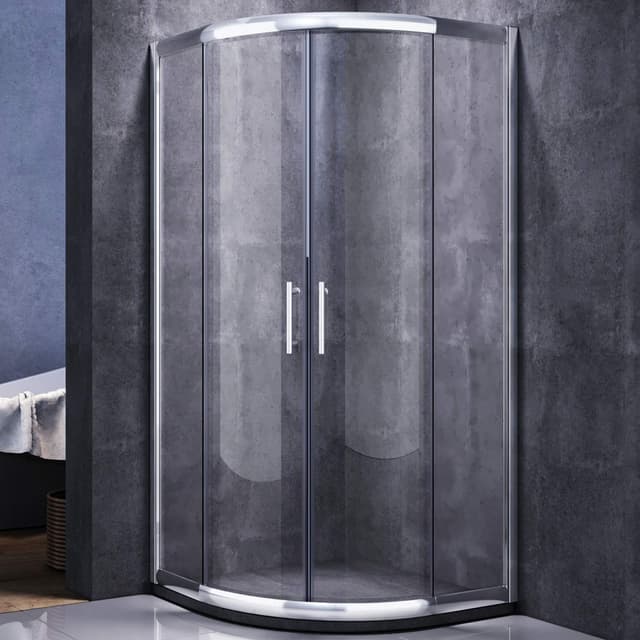 SONNI Viertelkreis Duschkabine Runddusche 80x80 🚿