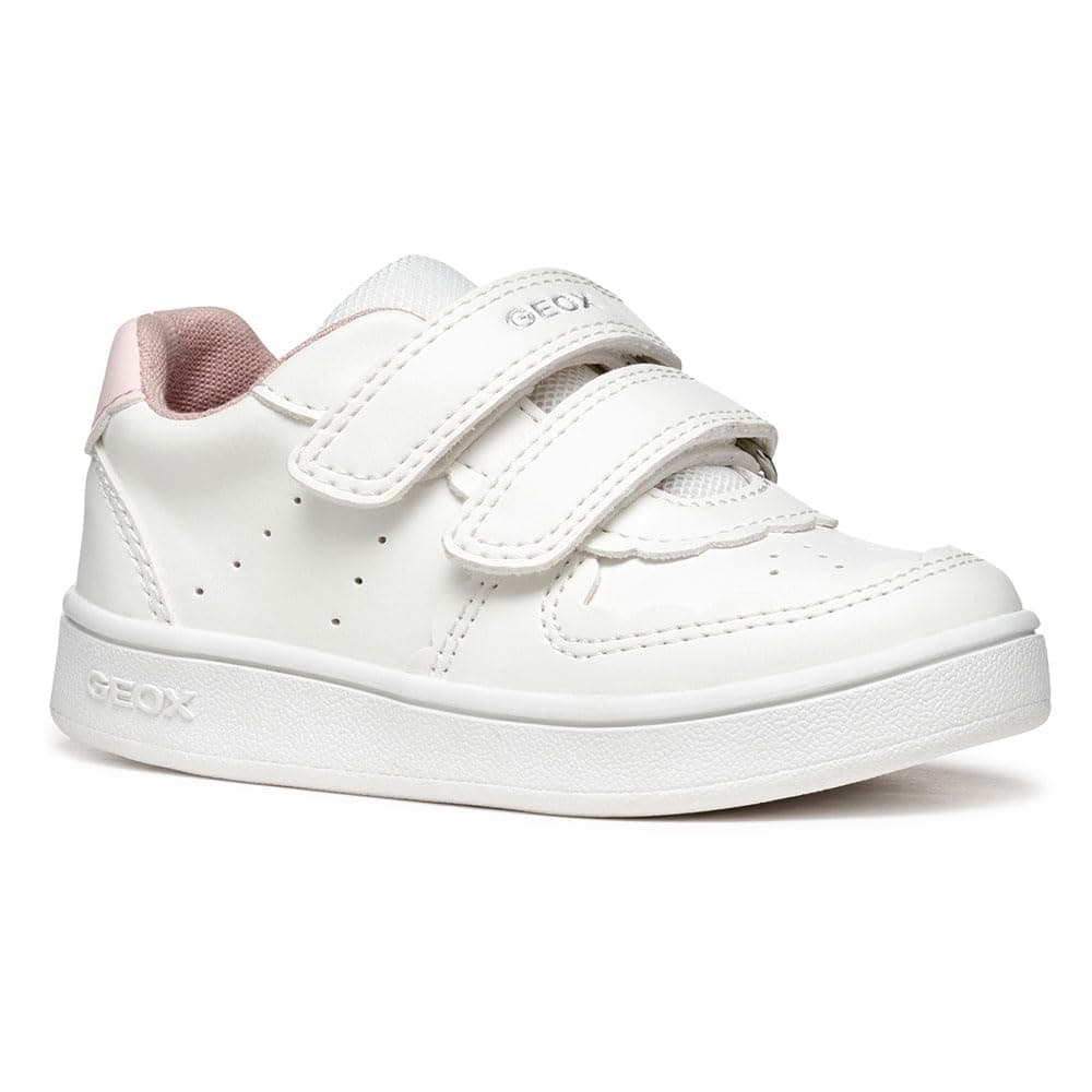 👶 Geox Baby-Mädchen B Eclyper Girl A Sneaker 20 EU Weiß Lt Pink 28.3€