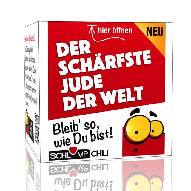 🌶️🔥 Schlump-Chili⎪Der schärfste Jude der Welt - Tolles Geschenk!