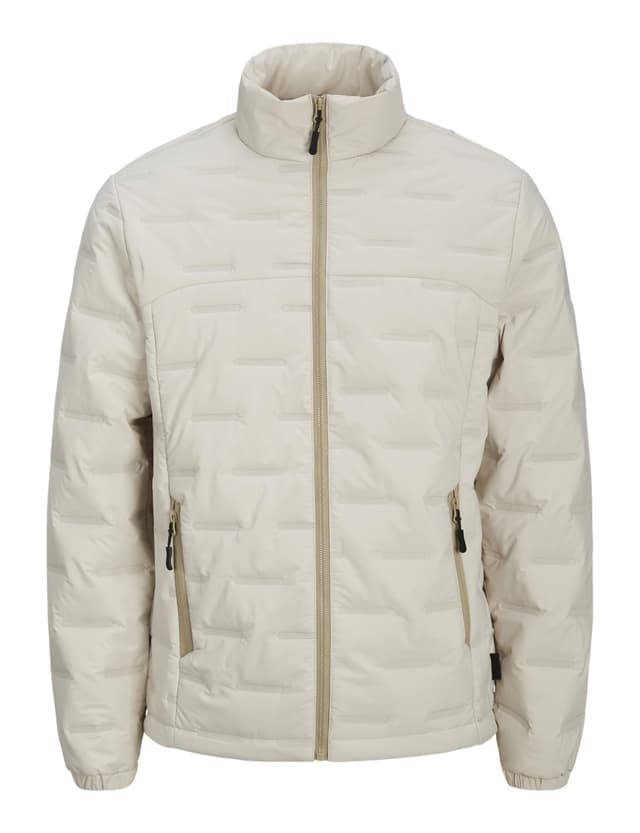 JACK & JONES Herren Jcosonic Stand Collar Jacket Sn Steppjacke S Moonbeam 🧥🌙