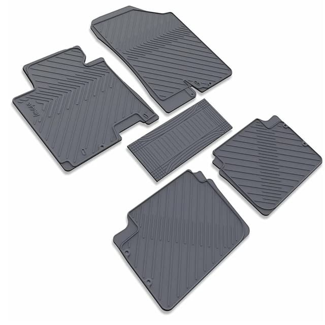 🚗 Angebot: Gummimatten & Fußmatten Set i20 2008-2014 Grau 🌟
