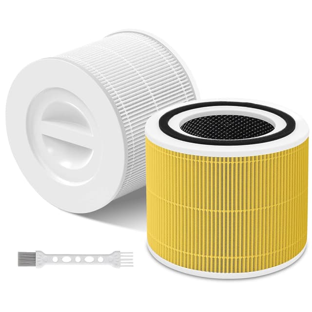 🌬️🐶 2 Stück Luftreiniger für Levoit Core 300 & Core300S - Aktivkohle Haustierallergie&standardfilter