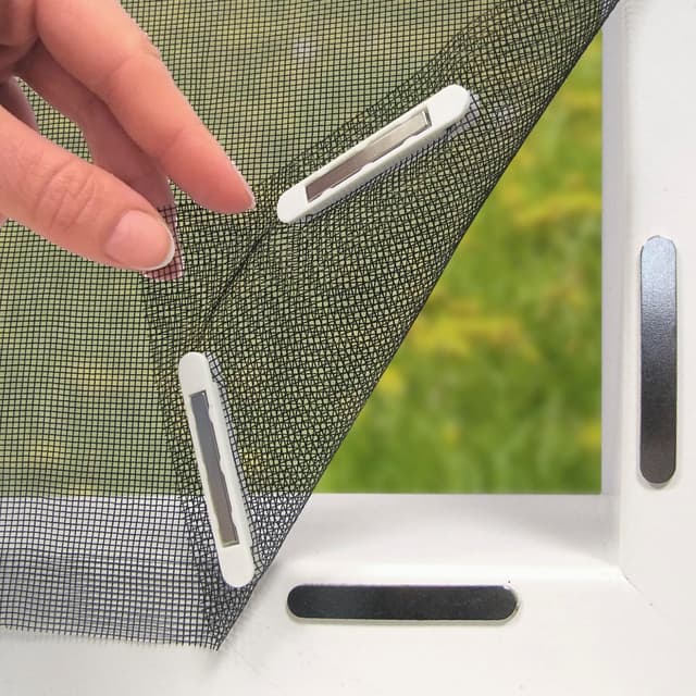 EASYmaxx Insect Protect Fliegengitter Fenster mit Magnetbefestigung 🦟