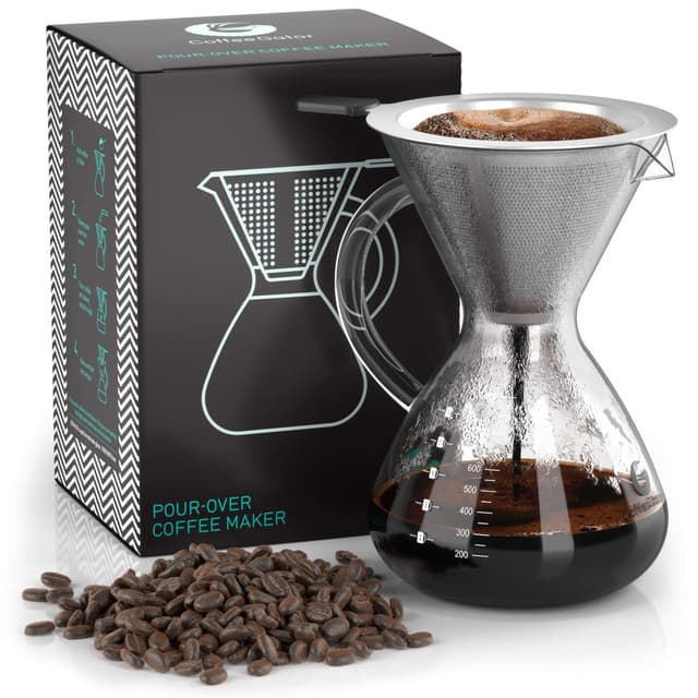 🌟 Coffee Gator Pour Over Kaffeebrüher - Holen Sie sich mehr Geschmack! ☕️