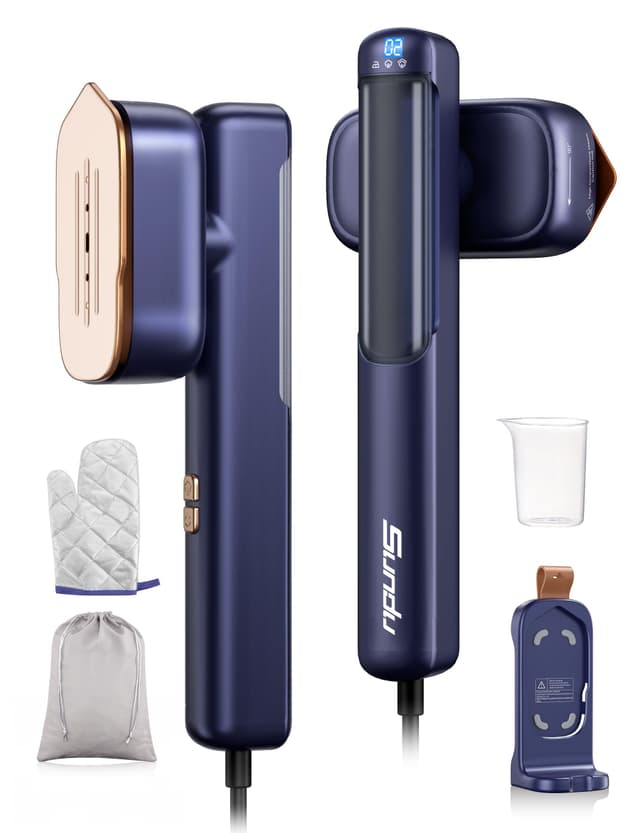 🌟 Sundu Dampfglätter 2 in 1 Steamer - Reisebügeleisen mit Weltweiter Spannung