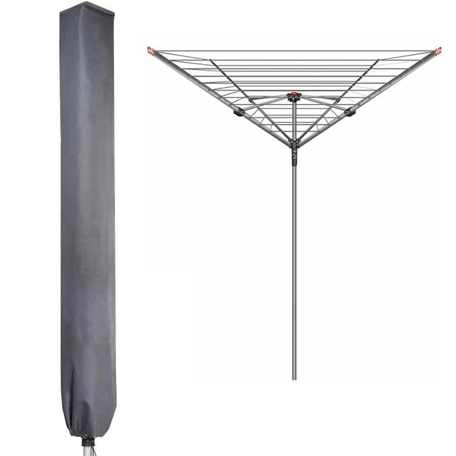 🌂 PATIO PLUS Schutzhülle für Wäschespinne & Ampelschirme 🛡️