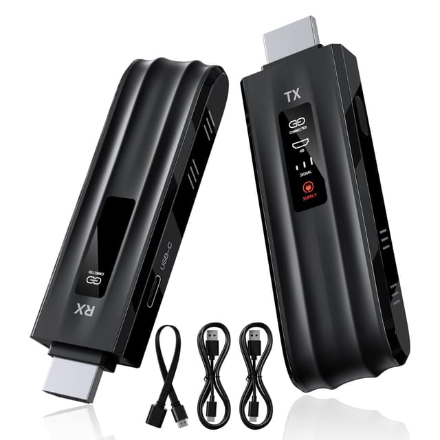 🔥 Drahtloser HDMI-Sender & Empfänger 4K Decoding 1080P 📺✨