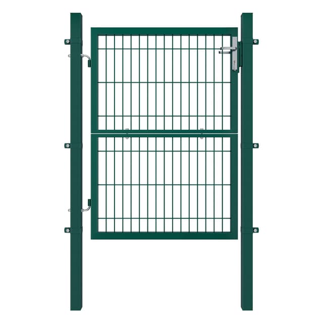 🌿 SONGMICS Gartentor aus verzinktem Stahl in Grün 🌿