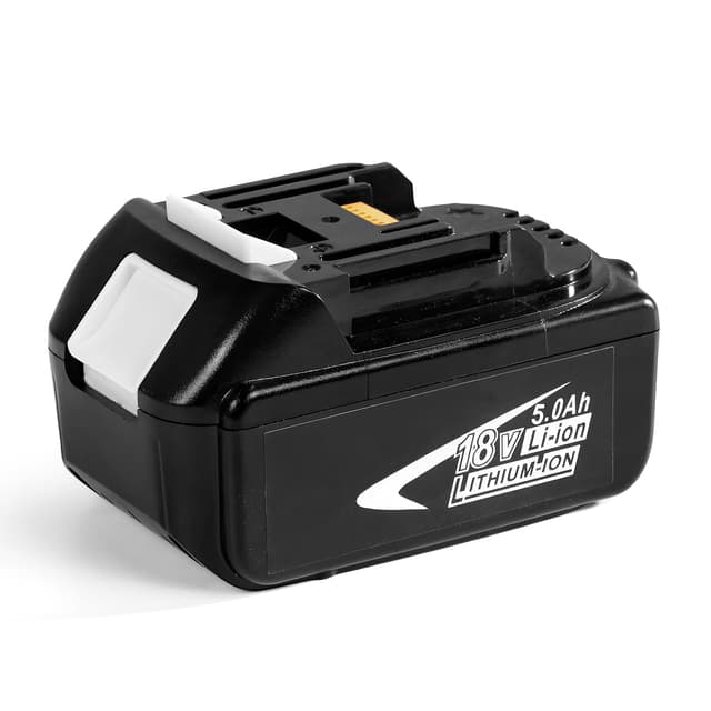 18V 5,0Ah Ersatzakku für Makita BL1850 BL1860B BL1850B BL1860 BL1840 BL1845 BL1830 BL1820B BL1815 LXT400 194205-3 194230-4 - LED Anzeige - 1 Pack ⚙️🔋