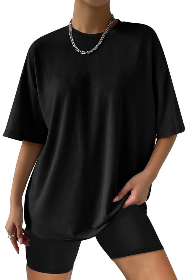 👕 AirMood Damen-T-Shirt - Sommer - Übergroß - Lockere Passform 🌞