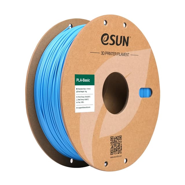 🌟 Angebot: eSUN PLA Filament 1.75mm Hellblau für 3D Drucker 🌟