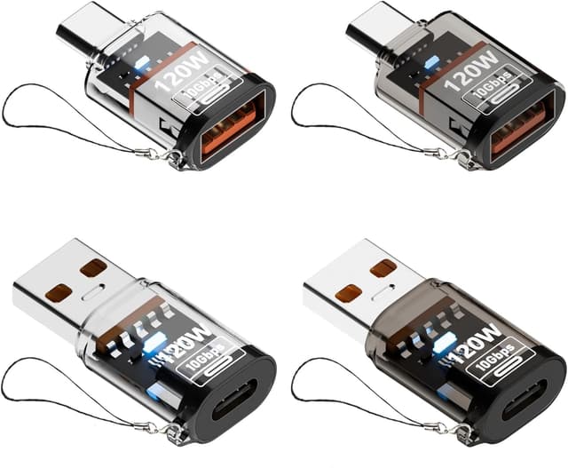 🔌🚀 LUIRSAY USB C auf USB A Adapter 10 Gbps Typ A Aufladung Adapter