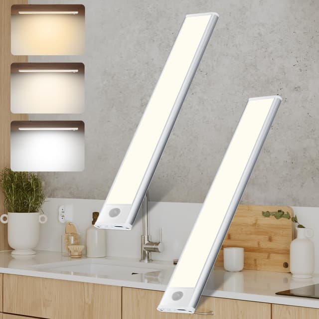 LED Unterbauleuchte für die Küche 🌟 3 Farbmodi & Bewegungssensor