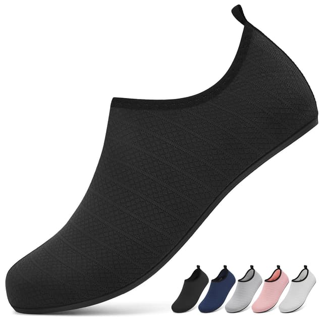 Unisex Badeschuhe Wasserschuhe Strandschuhe 39 EU A Schwarz 🏖️