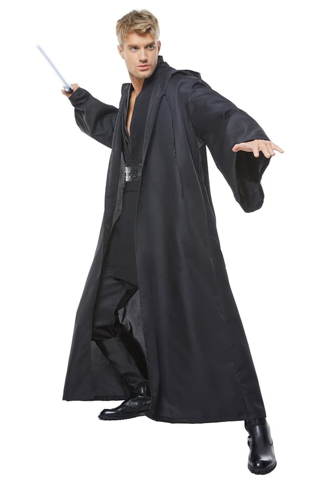 🌟 Fuman Kenobi Jedi Tunic Cosplay Kostüm Jedi Kostüme für Erwachsene Herren M Dark Jedi-b 🌟