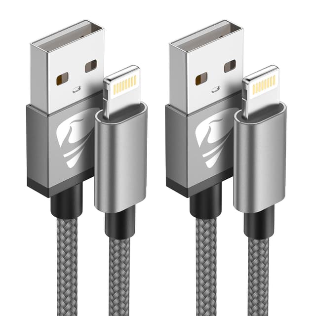 📱⚡️ iPhone Ladekabel Lightning Kabel [2Pack 1M] Schnellladekabel MFi Zertifiziert