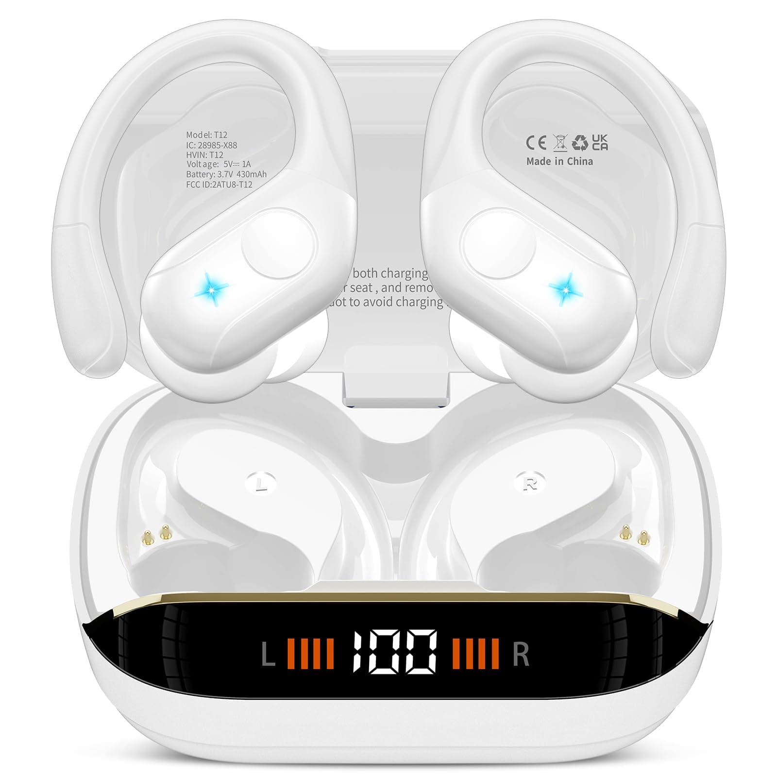 🎧 Bluetooth Kopfhörer Sport 75H In Ear Kabellos Bluetooth 5.4 🏃🏋️‍♂️