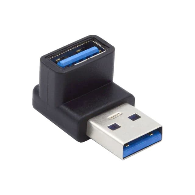 🔌🔝 Chenyang CY USB 3.0 Typ A Stecker auf Buchse Erweiterung Power Data Video Adapter 90° abgewinkelt