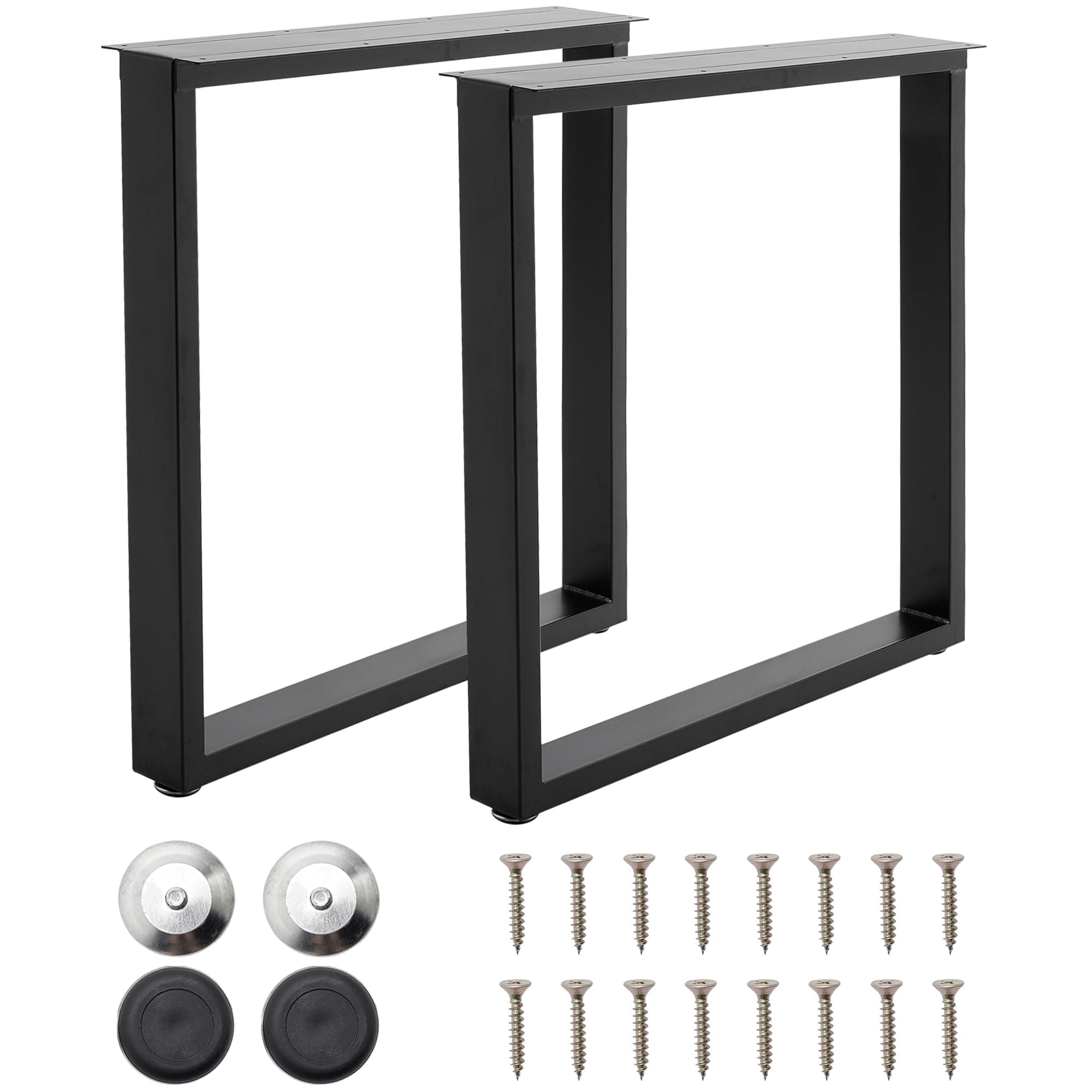 INMOZATA Tischbeine Metall Schwarz 2 Stück 😍🛠️