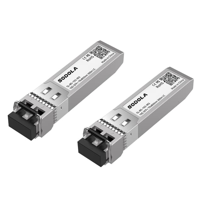 10GBase-SR SFP+ Transceiver, 850nm MMF, bis zu 300 Meter (2 Packs) SL-85-192-M3*2 🚀