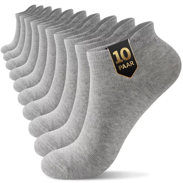 YouShow Sneaker Socken Herren Damen 10 Paar 🧦