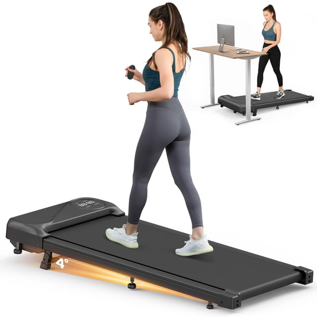 Dripex Laufband für Zuhause 120kg, 1-6km/h 🏃‍♂️🏡