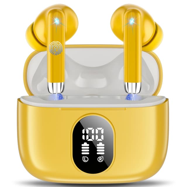 🎧 Bluetooth 5.4 Kopfhörer - Neue Kabellose Sport In-Ear Headphones mit 4 ENC Mics