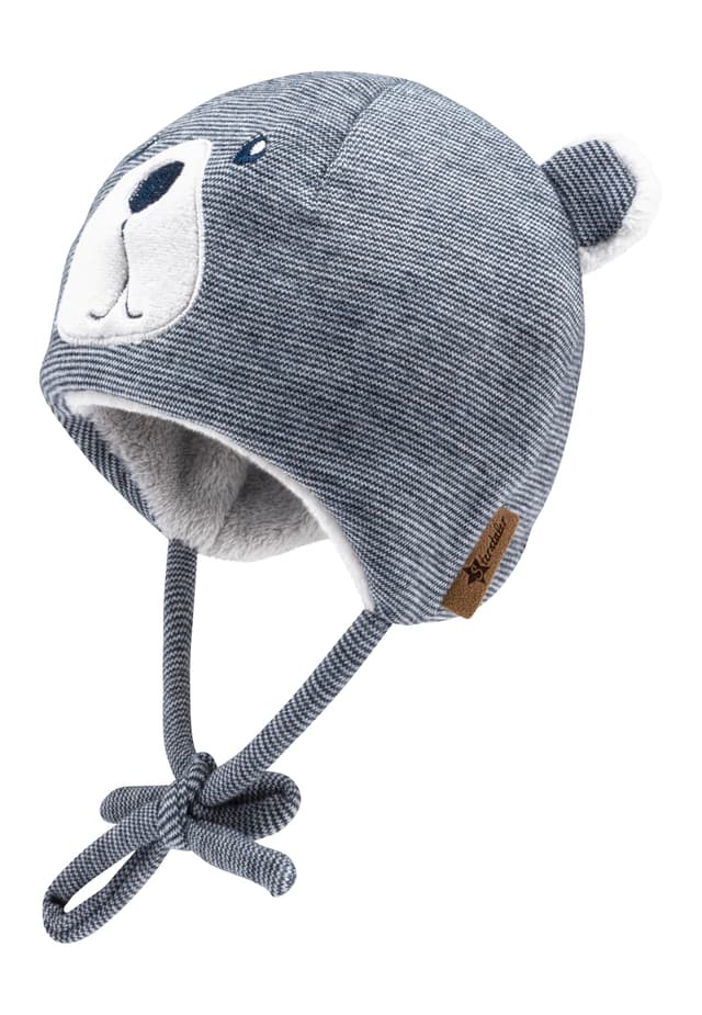 Süße Sterntaler Babymütze aus Teddyflausch 🐻 - Unisex Wintermütze für kleine Entdecker