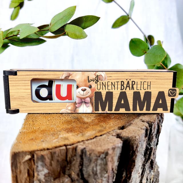 Mama Geschenke - Du bist unentbärlich - Muttertag, Geburtstagsgeschenk für Mama