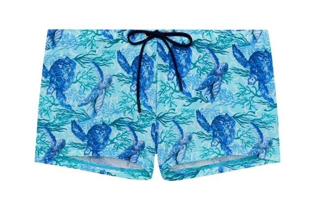 🏊‍♂️ HOM Herren Boxer De Bain Tartane Schwimm-Slips XL Blue Print - Nur 36.99€!
