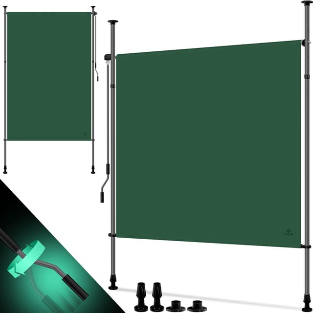 🌿 KESSER® Klemmmarkise Senkrechtmarkise 150x310cm - Premium Schutz & Eleganz für Ihren Außenbereich 🏡