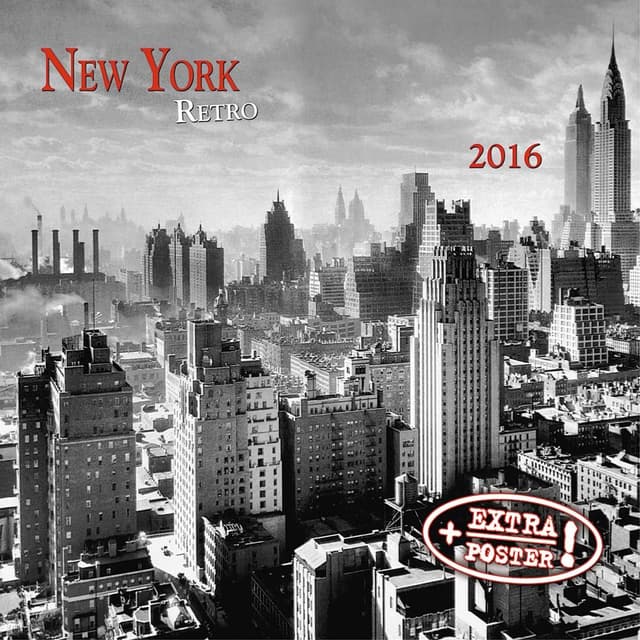 🌆🗽 New York Retro 2024 Kalender 2024 (Artwork Cities) 🌆🗽