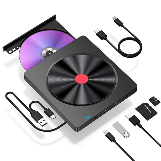 🔥 8-in-1 CD DVD Brenner für Laptop PC Desktop 🚀