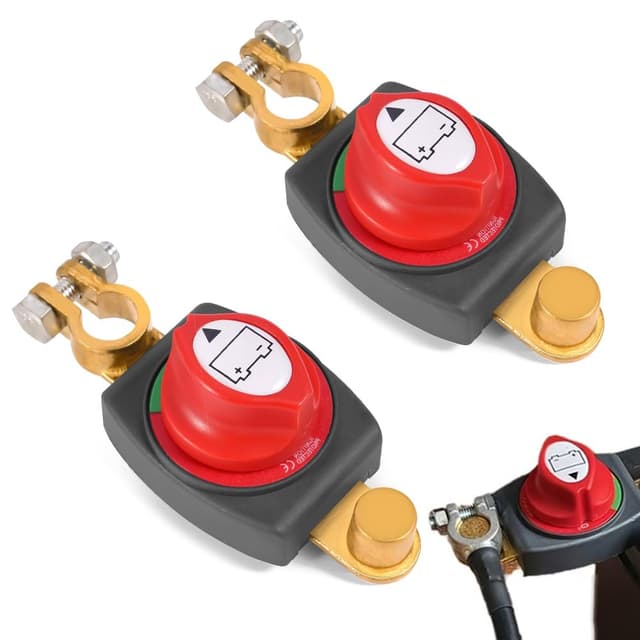 🔋 Batteriehauptschalter 12V-48V Auto Boot Marine Yacht 🔌