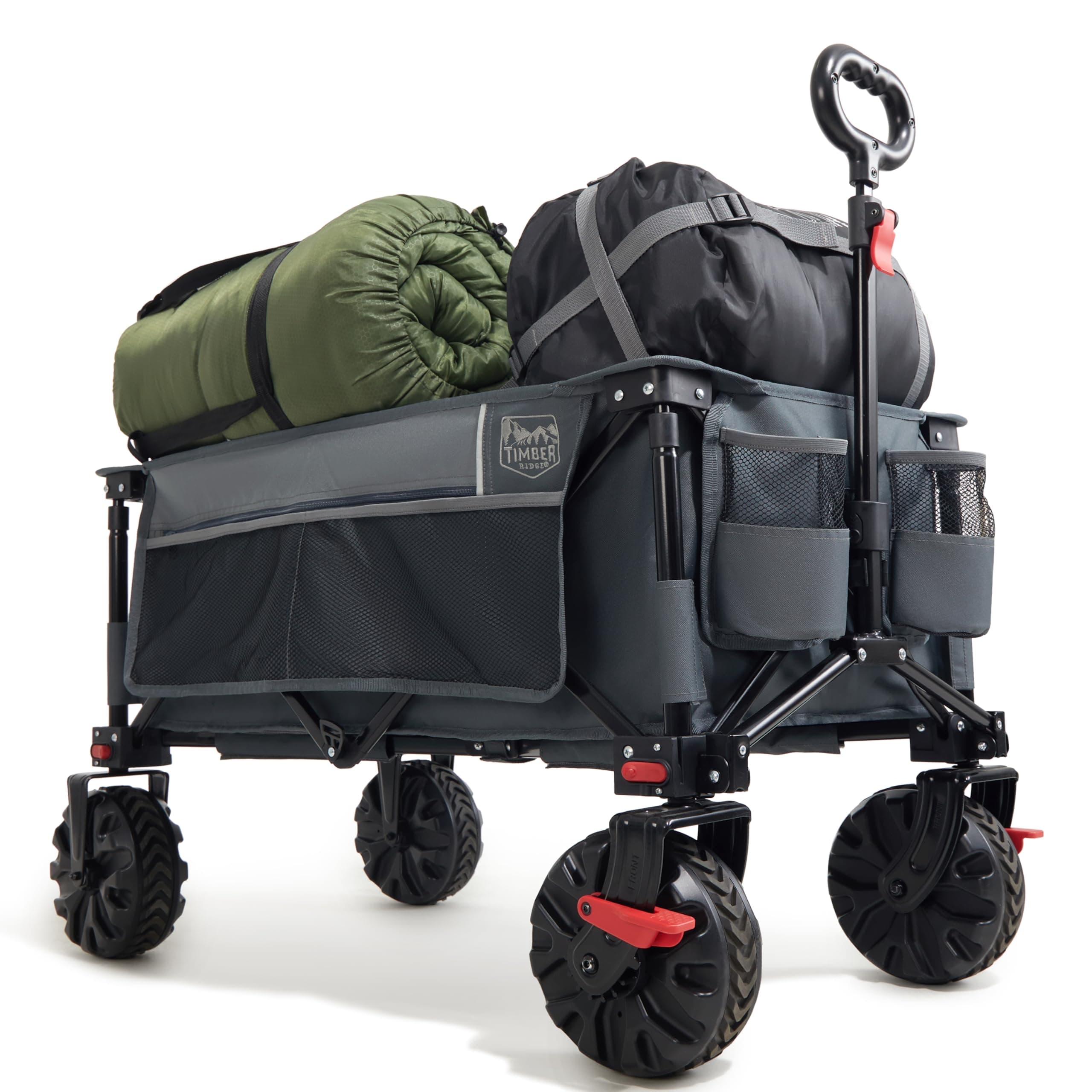 TIMBER RIDGE XXL Bollerwagen Faltbar 🌲🛒
