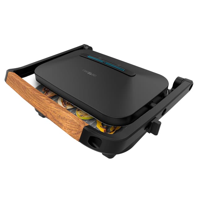 🔥 Super Angebot! Cecotec Elektrischer Grill Rock'Ngrill 1300 Wood B - 24.9€
