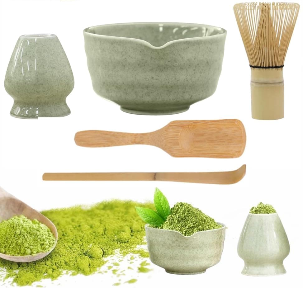 LUIIKEN Matcha-Set: Japanisches Zubehör für die Matcha-Zeremonie 🍵