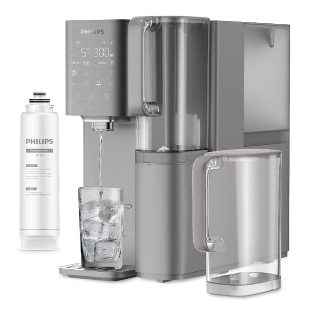 🌊✨ Philips Wasser-Umkehrosmose-Wasserstation ADD6921DG/10: Entfernt bis zu 110 Substanzen, sofortige Erwärmung und Kühlung