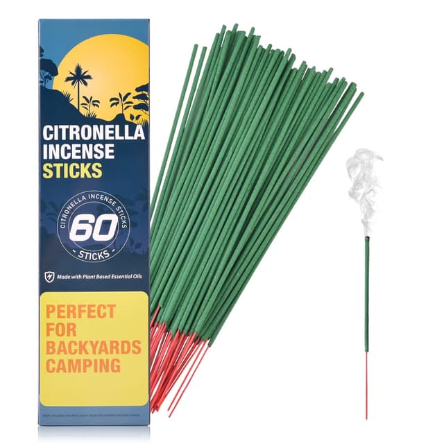 Citronella Räucherstäbchen - Perfekt für den Außenbereich! 🌿🔥