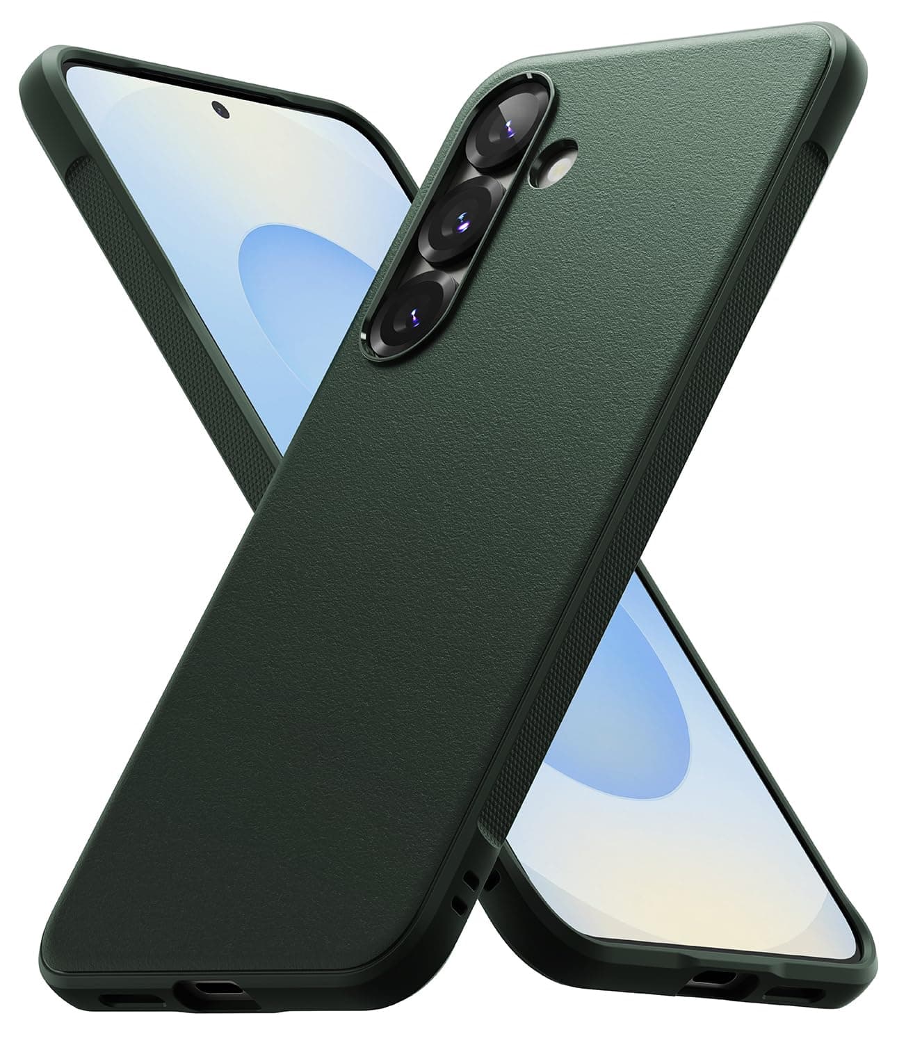 📱 Ringke Onyx [Fester Griff] Kompatibel mit Samsung Galaxy S25 Hülle - Dark Green