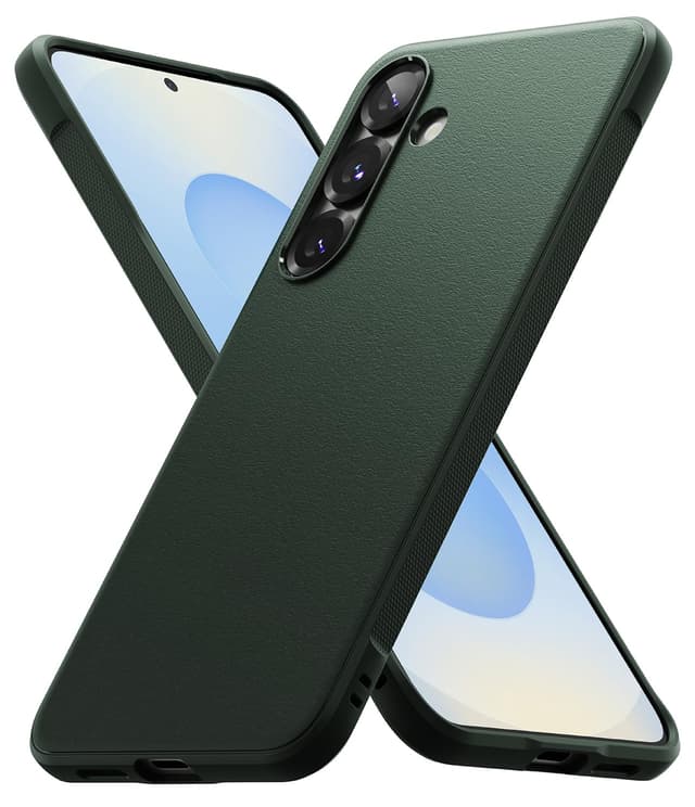 📱 Ringke Onyx [Fester Griff] Kompatibel mit Samsung Galaxy S25 Hülle - Dark Green