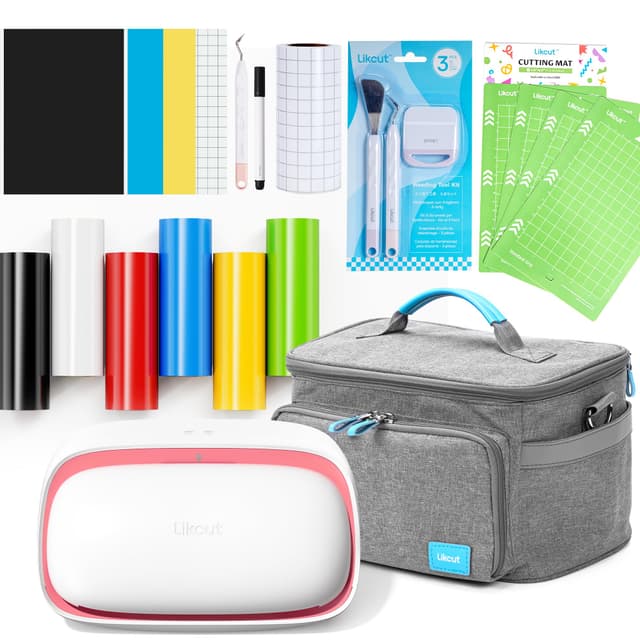 Likcut Glee S501 Plottermaschine - Rosa Creator Bundle 🎨🛍️