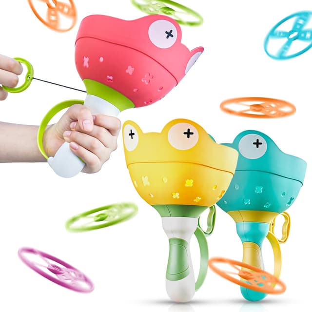 Outdoor Spielzeug Kinder Ab 4 5 6 7 8 - Fliegende Untertasse Launcher Spielzeug