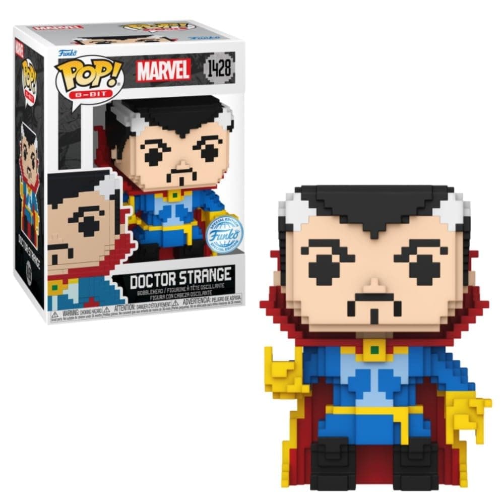 🦸‍♂️ Funko Pop! Marvel: 8-Bit - Dr. Doctor Strange - Marvel Comics 🎁 Vinyl-Sammelfigur