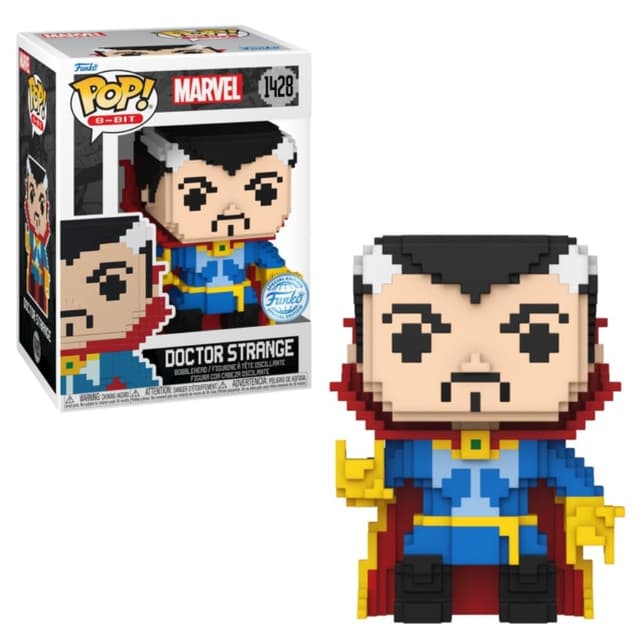 🦸‍♂️ Funko Pop! Marvel: 8-Bit - Dr. Doctor Strange - Marvel Comics 🎁 Vinyl-Sammelfigur