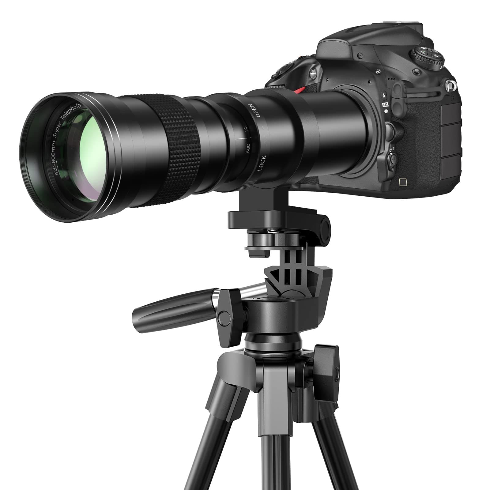 Lightdow 420-800mm f/8.3-16 Teleobjektiv für Canon EF Objektiv 📷🔭