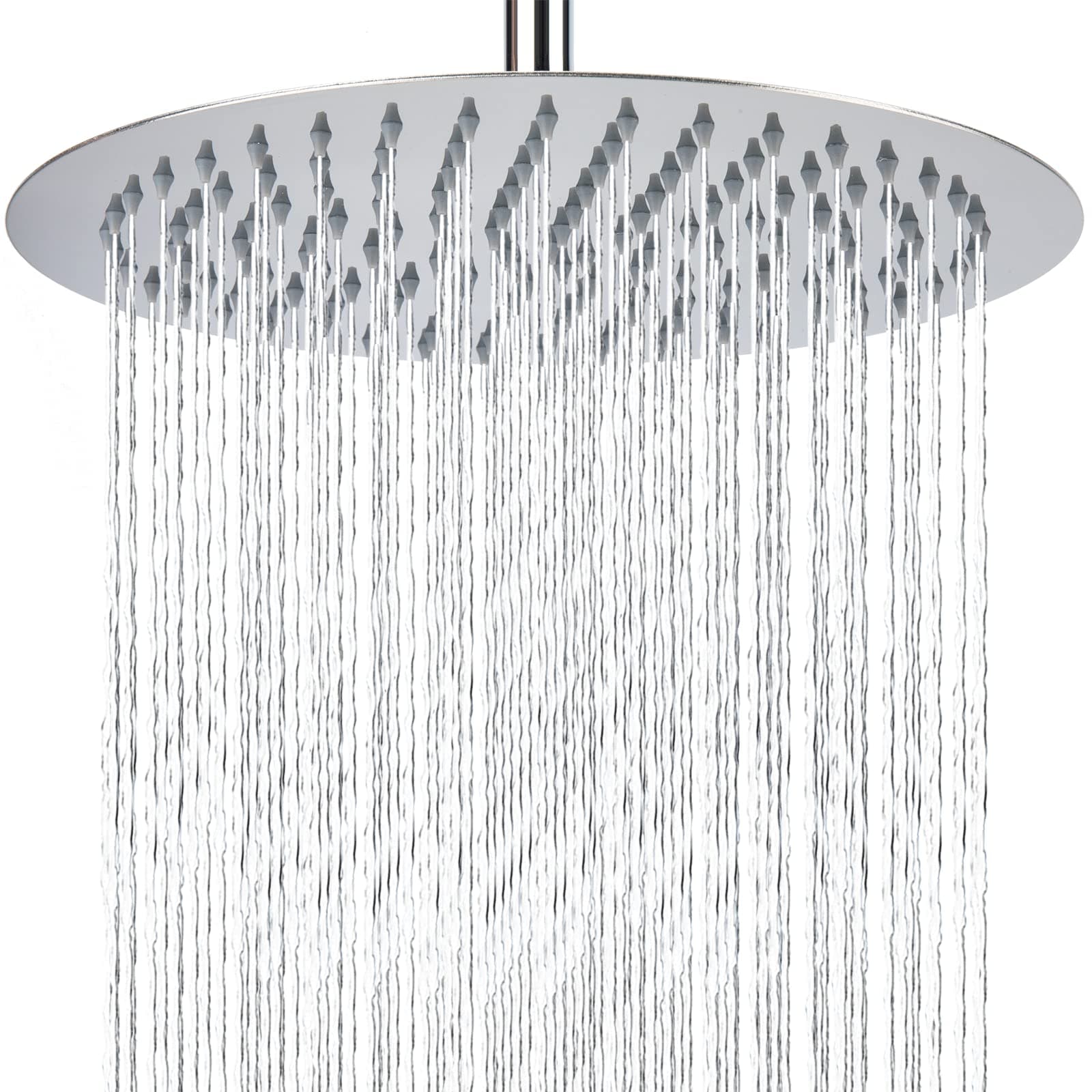 30cm Regenbrause aus Edelstahl 304 | Hochdruck Duschkopf | Rostbeständig und langlebig
