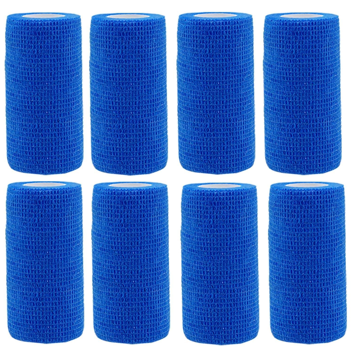 8 Rollen Selbstklebender Verband Bandage, 10cm*4,5m Verband Selbstklebend 💪