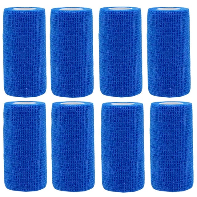 8 Rollen Selbstklebender Verband Bandage, 10cm*4,5m Verband Selbstklebend 💪