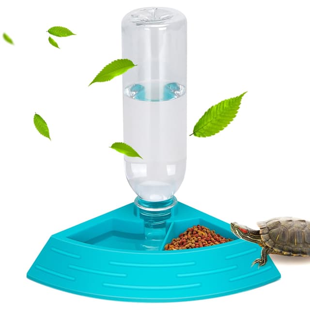 Nobleza - Schildkröten Wasserschale und Fressnapf-Angebot 🐢🦎🐸